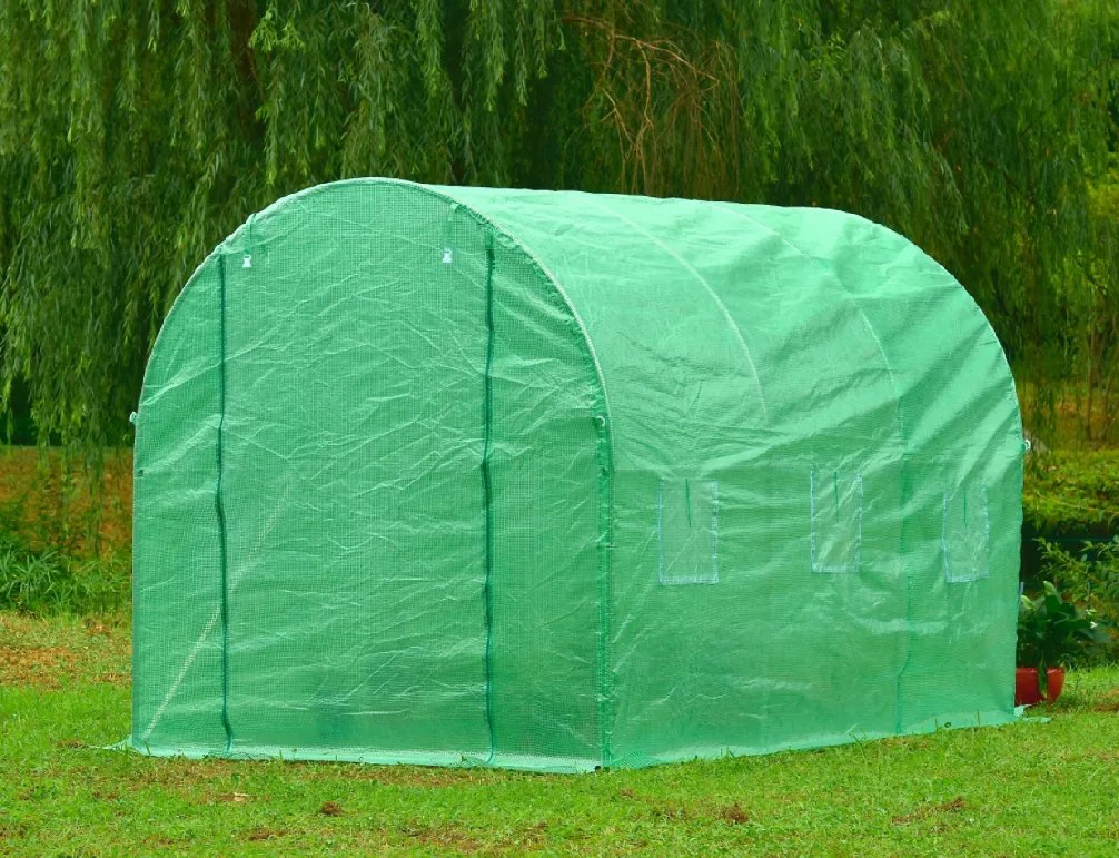 Záhradný fóliovník 2 x3 m  ZELENÝ + darček