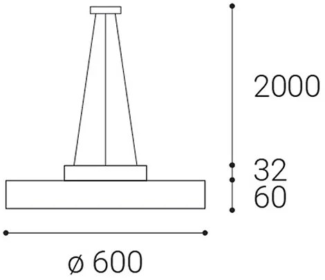 LED2 RINGO 60 P/N-Z, B 54+6W 3000K 3111233