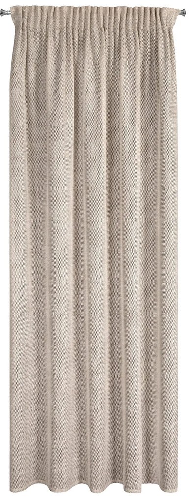 ZÁVES NA PÁSKE ALEKSA 140X270 CM BÉŽOVÁ