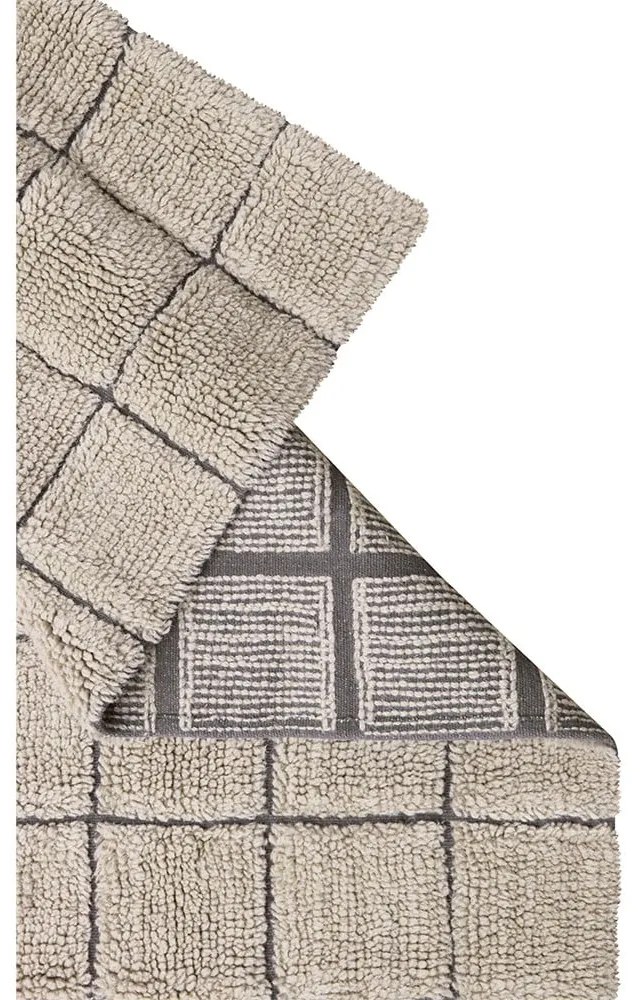 Béžový ručne tkaný vlnený koberec 170x240 cm Mosaic Sandstone – Lorena Canals