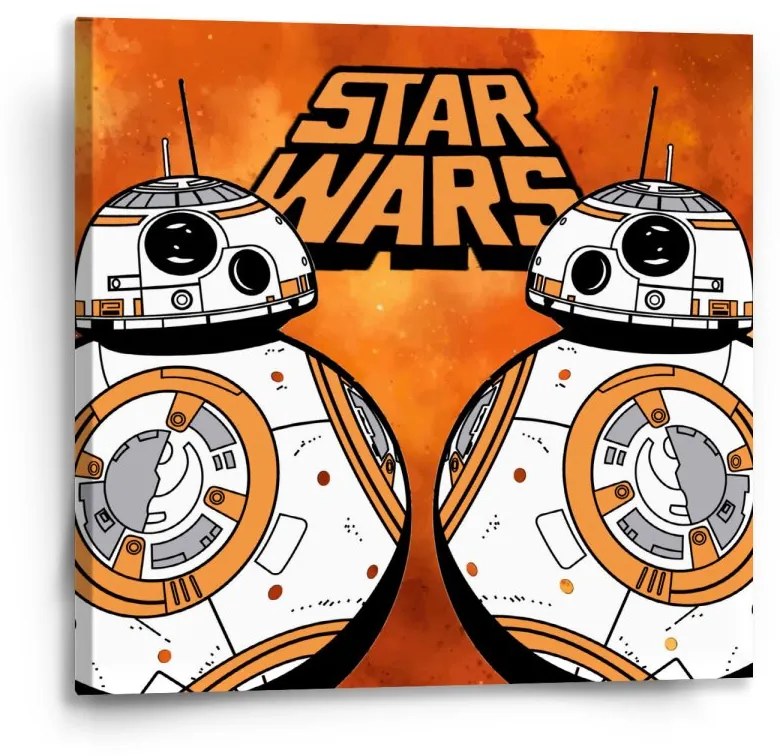 Sablio Obraz Star Wars Ohnivé pozadie - 50x50 cm