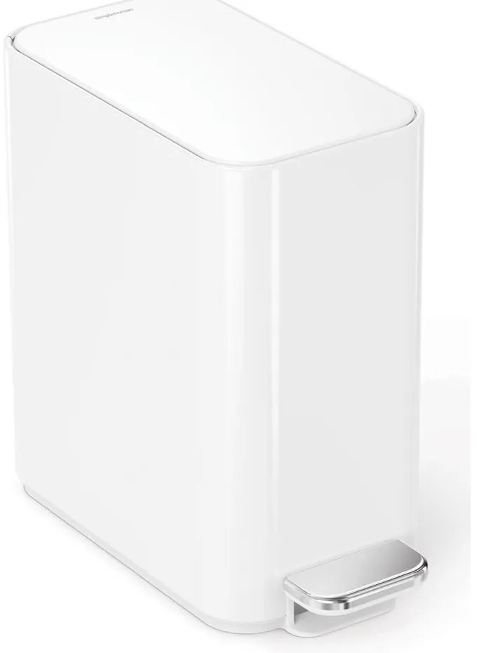 Pedálový oceľový odpadkový kôš 5 l – simplehuman