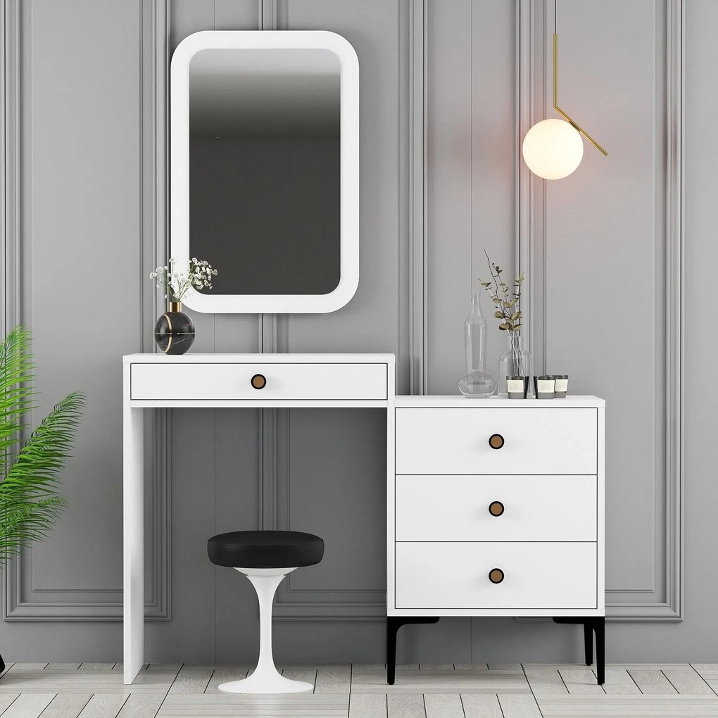 Toaletný stolík Lizbon 549 - White