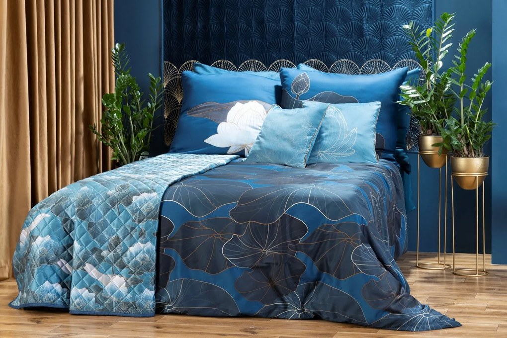 POSTEĽNÉ OBLIEČKY LIMITED COLLECTION LOTOS2 160X200 CM, 2KS 70X80 CM VZOROVANÉ