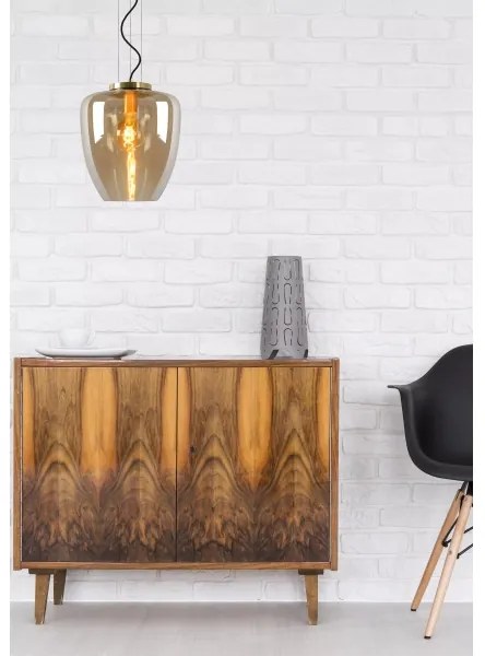 Lucide 30473/28/62 - Luster na lanku FLORIEN 1xE27/60W/230V zlatá