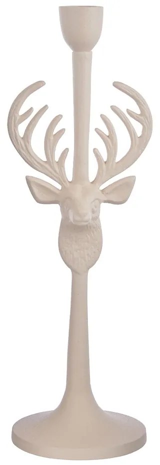 FOREST GLADE Svietnik 32 cm - béžová