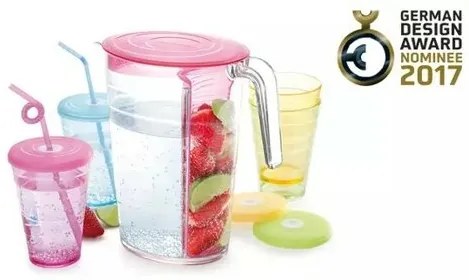 Tescoma Džbán s pohármi myDRINK 2,5 l, zelená 308802.25