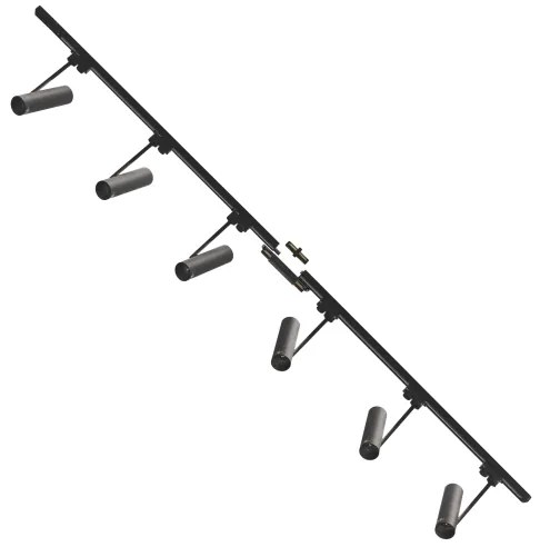 Zuma Line 3026 - Bodové svietidlo v lištovom systéme LISA 6xGU10/35W/230V čierna