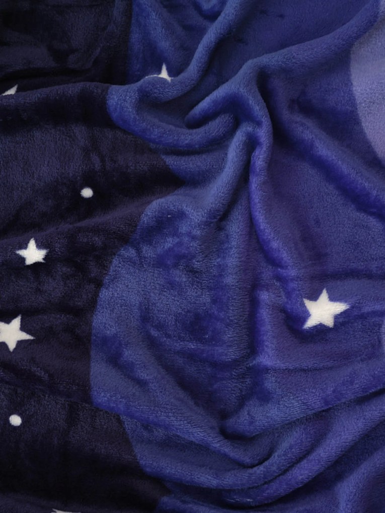 Deka mikroplyš Exclusive 150 × 200 cm – Nočná obloha