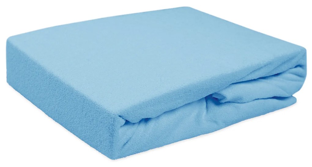 FROTÉ PRESTIERADLO PREMIUM 180X200 CM MODRÉ