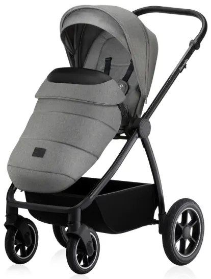 Lionelo - Kombinovaný kočík 2v1 MERIL Grey Stone