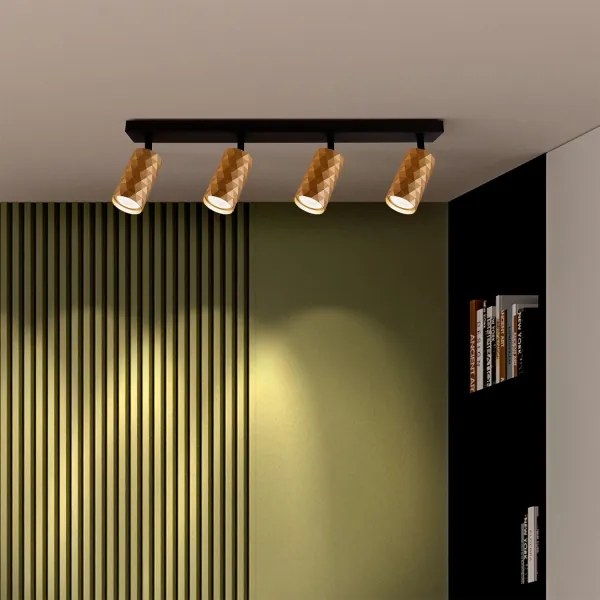 Brilagi - Bodové svietidlo SELE DIAMANT 4xGU10/30W/230V zlaté