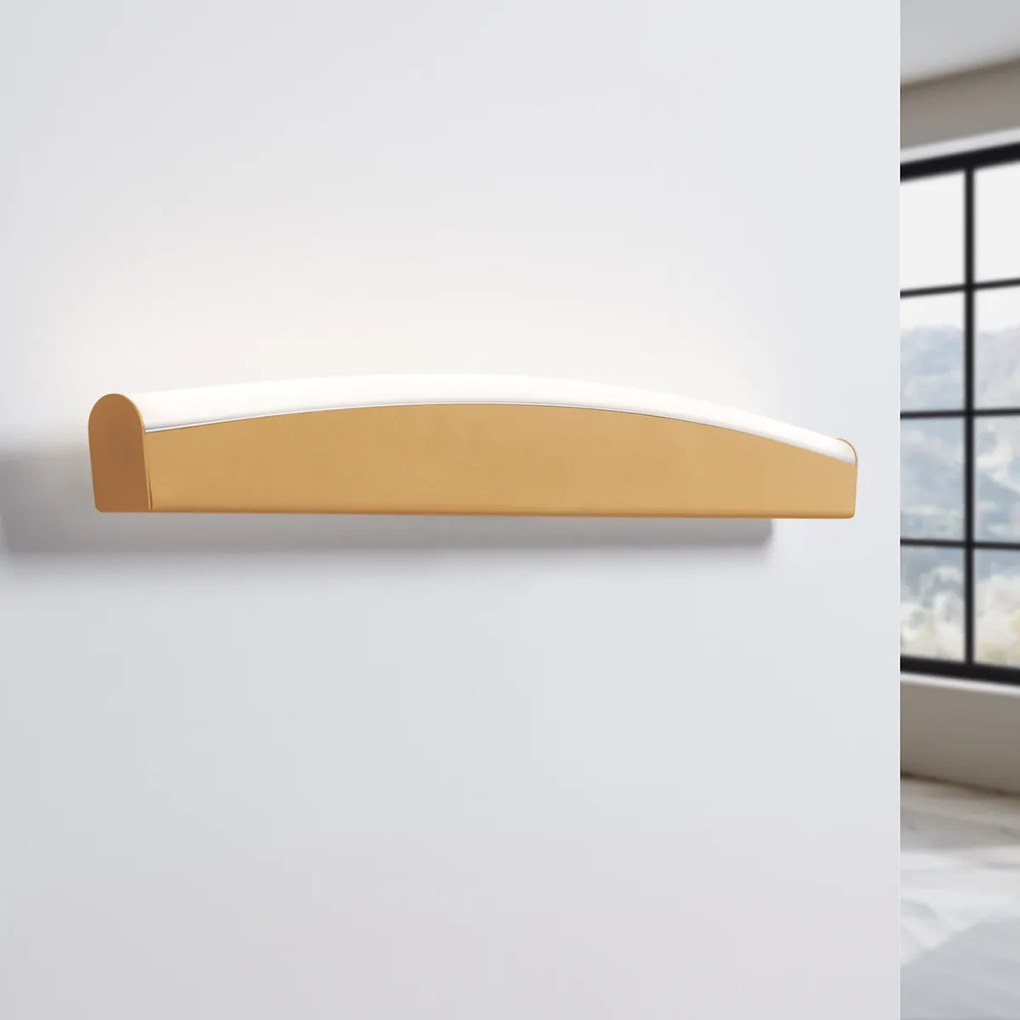 Nástenné LED svietidlo Jorun 60, 1x LED 8w, 4000k, g