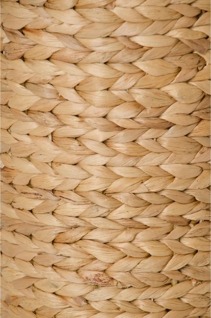 Kvetináč CLASSIC ROUND, vodný hyacint, výška 60 cm, natur