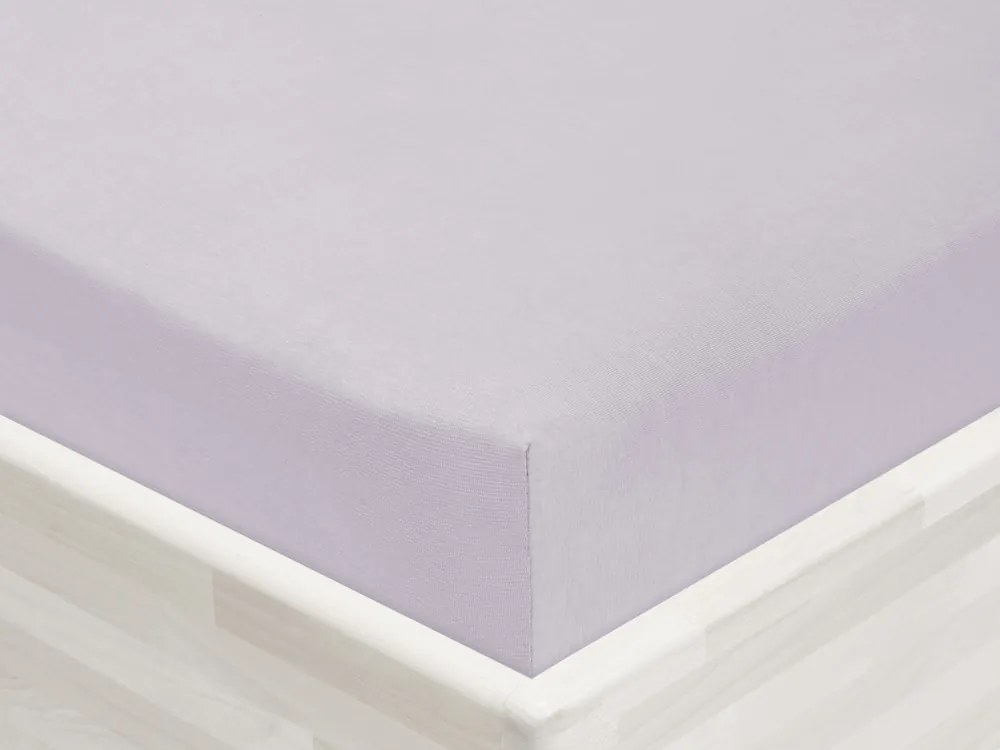 Detské jersey napínacie prestieradlo do postieľky JR-028 Svetlo sivé 70 x 140 x 10 cm - do postieľky