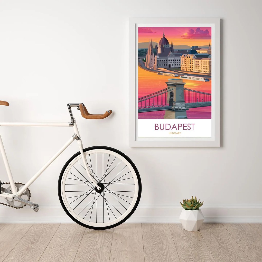 Poster Budapešť - Poster A3 bez rámu (27,9€)