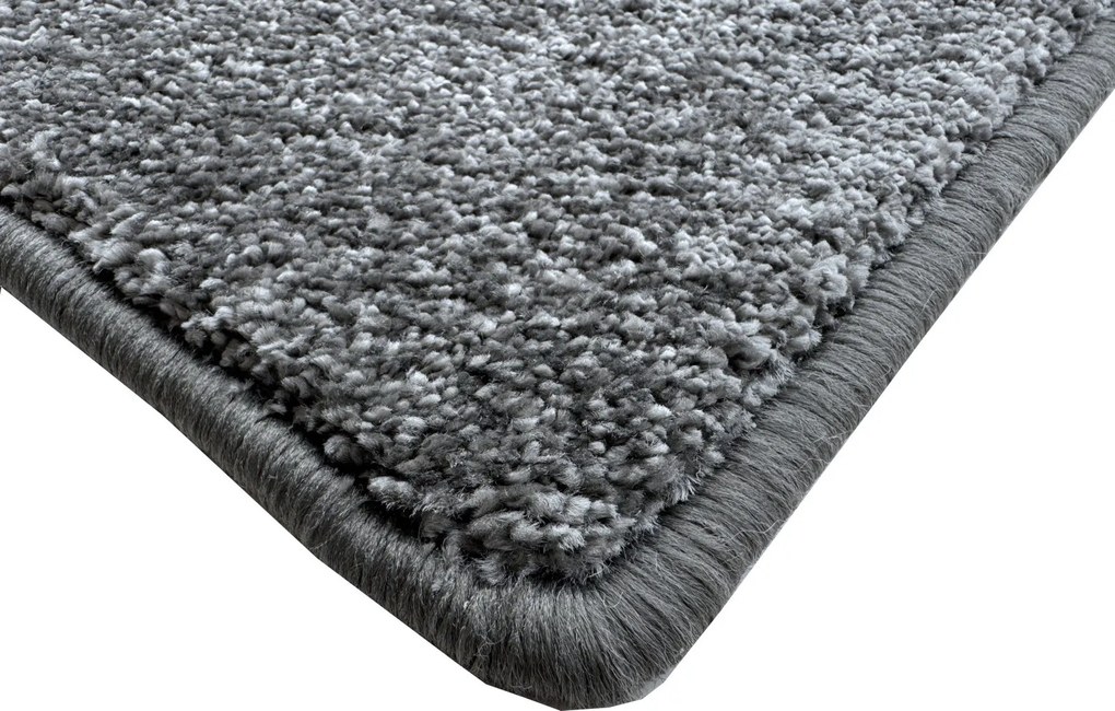 Kusový koberec Laguna tmavo šedá štvorec, 250x250, šedá, obývacia izba, Vopi