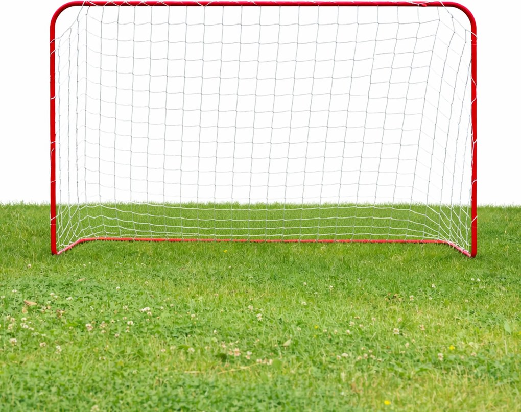 KIK Detská futbalová bránka 183 x 122 x 61 cm, skladacia a prenosná s sieťou