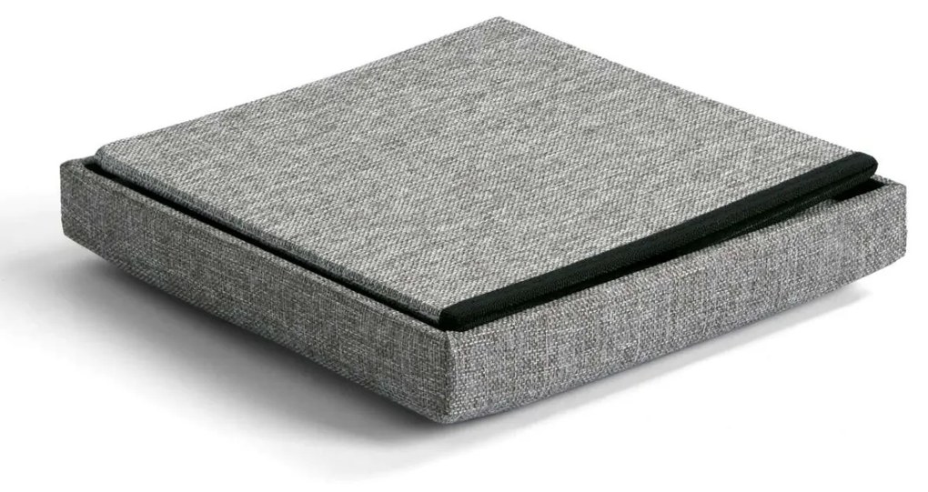 Taburet s úložným priestorom DIEGO L sivý