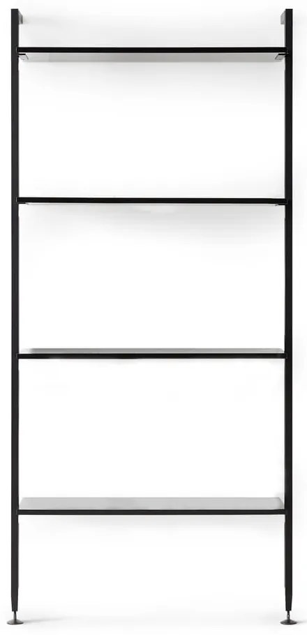 Čierny regál Edge by Hammel, šířka 94 cm