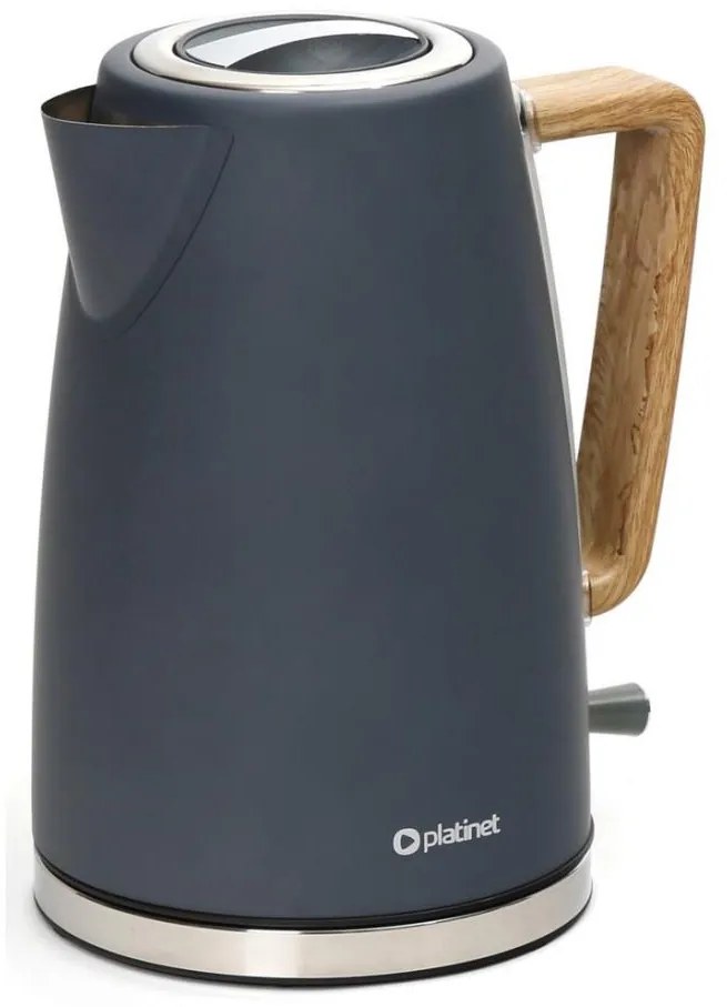 Rýchlovarná kanvica 1,7 l 2400W/230V nerez/šedá