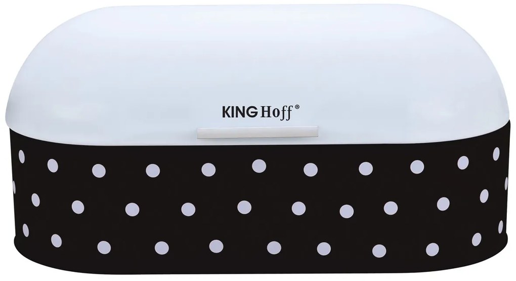 Chlebník Kinghoff, 3677, čierny s bodkami