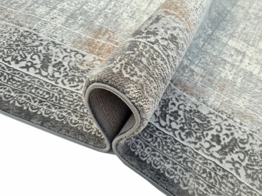 DC Koberec Exclusive 489 sivá Rozmer: 80×150 cm