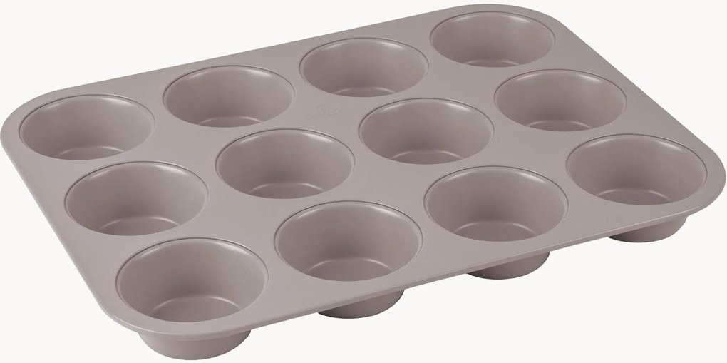 Forma na muffiny's nepriľnavým povrchom Taupe Collection