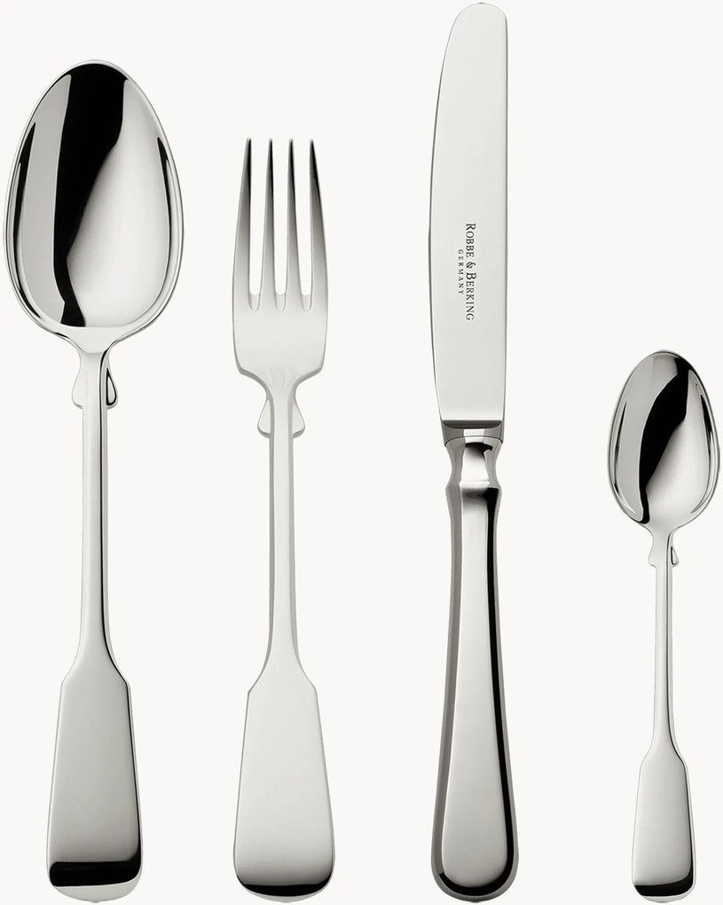 Ručne vyrobená súprava vysokoleštených príborov Spaten, rôzne veľkosti