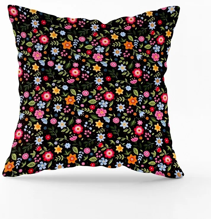 Obliečka na vankúš ľudové Veľkost obliečok: 70 x 90 cm, Zapínanie: Gombíky