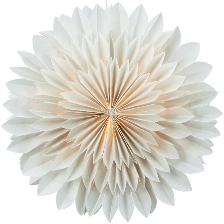 Sivá závesná vianočná svetelná dekorácia Solina – Markslöjd