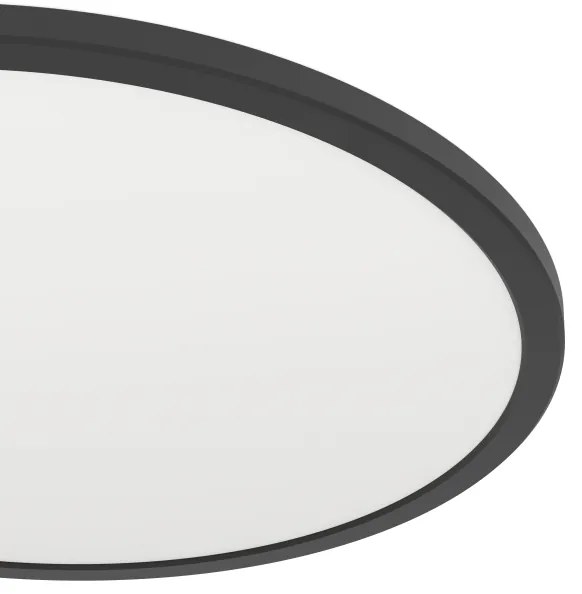 Eglo 901465-LED RGBW St. kúpeľ. svietidlo ROVITO-Z 16,8W/230V pr.50cm IP44 čierna