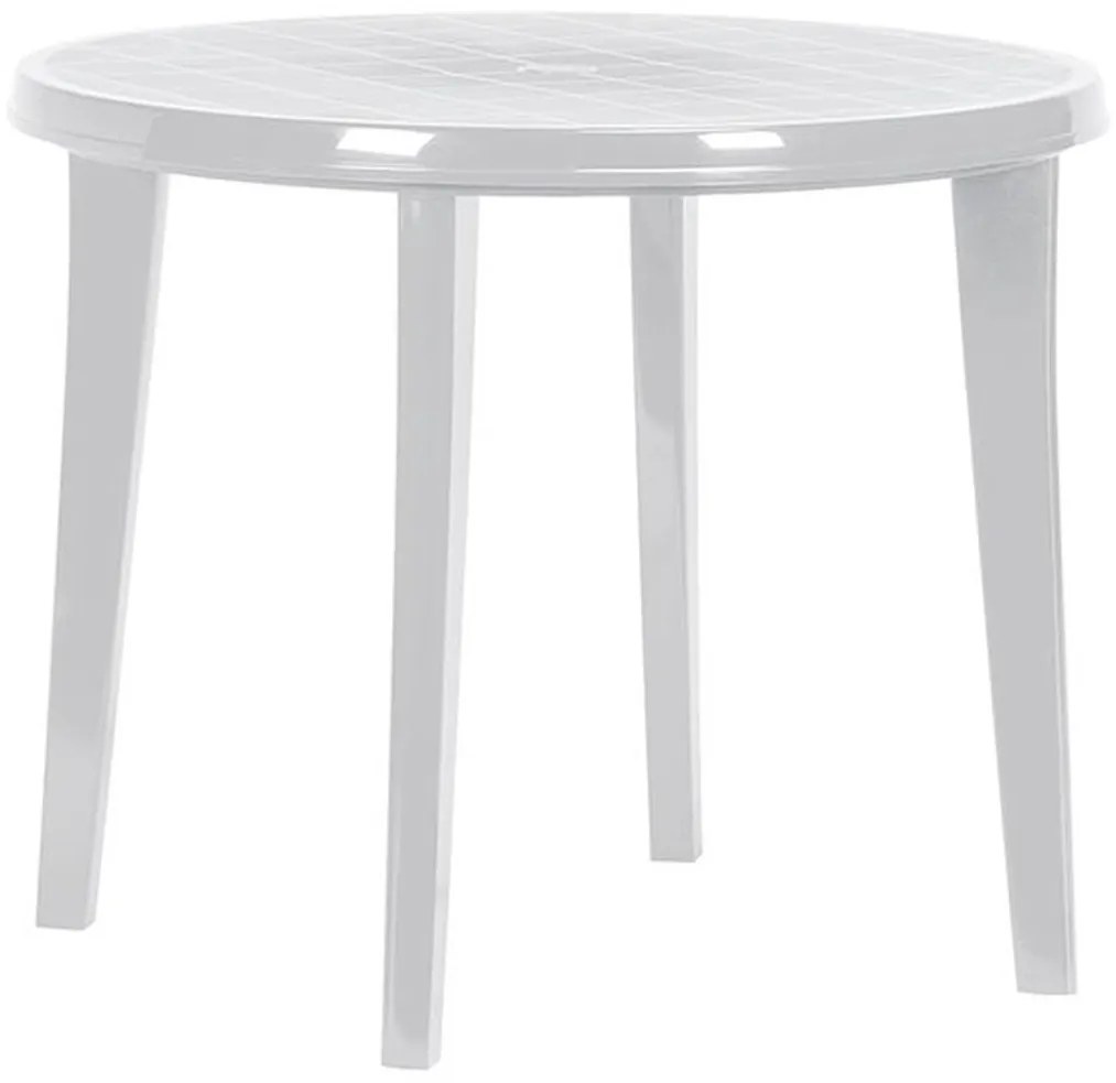 CURVER LISA stôl 90 x 73 cm, svetlo sivá 17180053