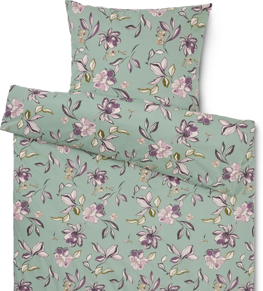 Posteľná bielizeň renforcé, štandardná veľkosť, šalviová