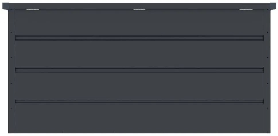 Úložný box MAX F 1072 l, tmavosivý