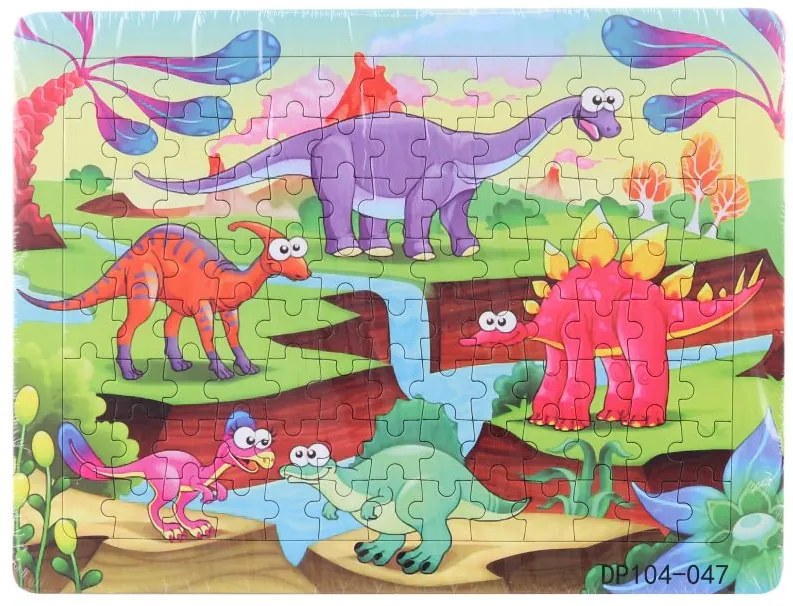 Lamps Puzzle dino 104 dielikov