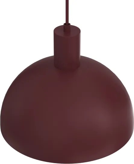 Závesný luster HANDA na lanku 1xE27/15W/230V bordový