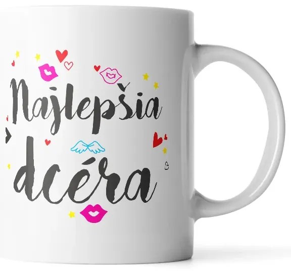Sablio Hrnek Nejlepší dcera - 200 ml - espresso