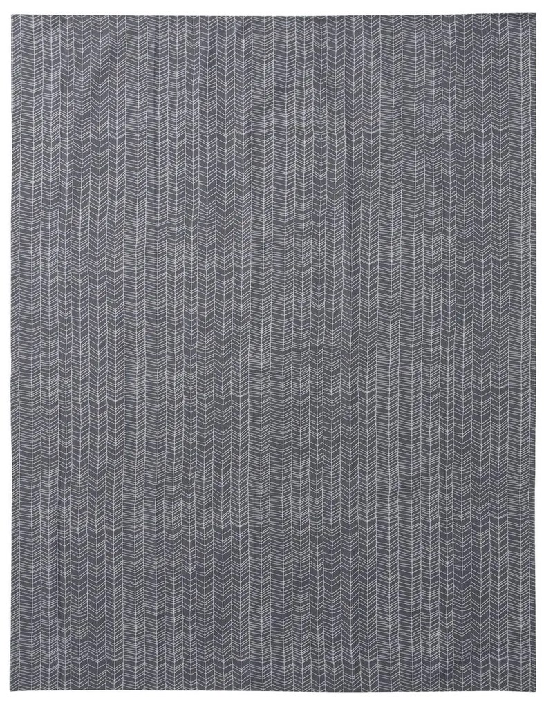 MERADISO® Bavlnený umývateľný obrus (šedá, hranatá), šedá (100299743)