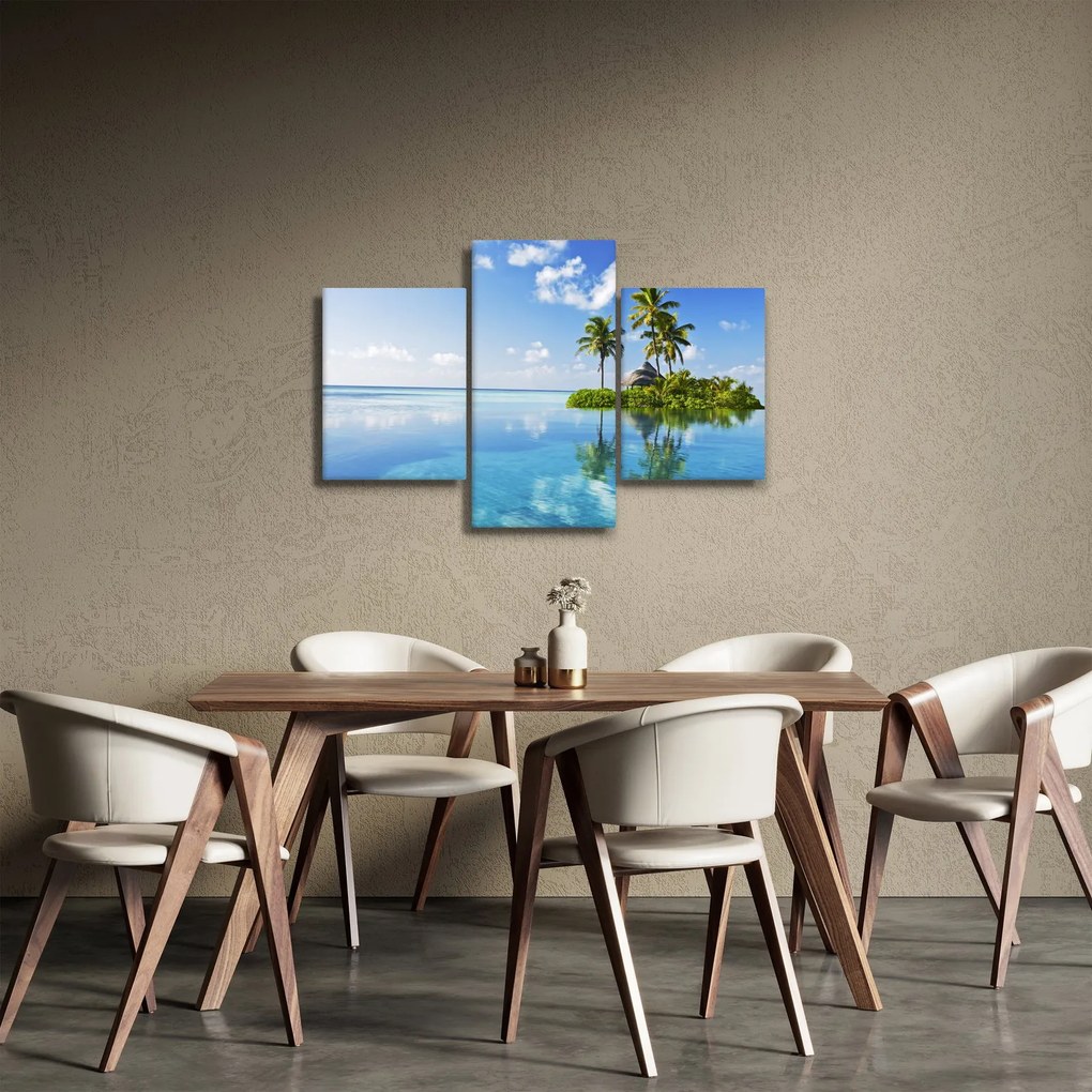 Obraz - Tropický ostrov (90x60 cm)