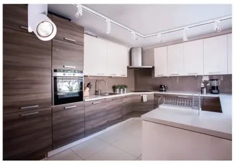 LED bodové svetlo Santos Exposed Round biele