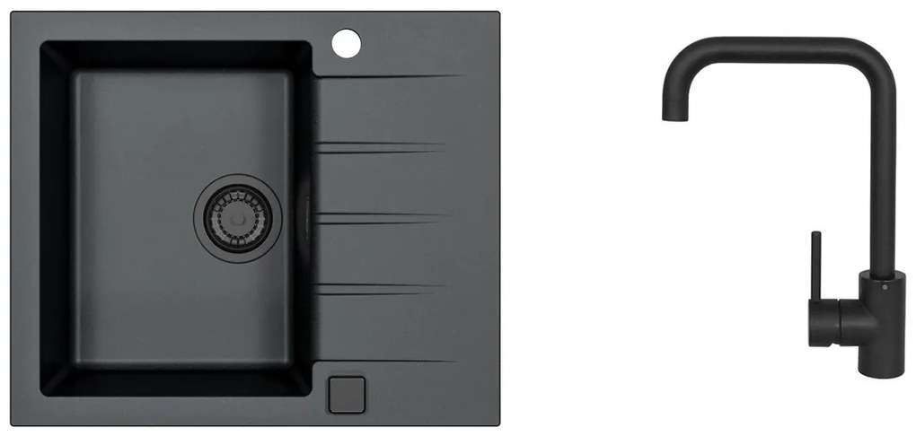 SET ALVEUS CADIT 10/91 BLACK ADDITION + BATERIE OZ black - addition