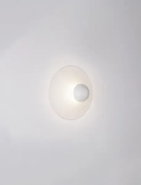 LED biele nástenné svietidlo Edem