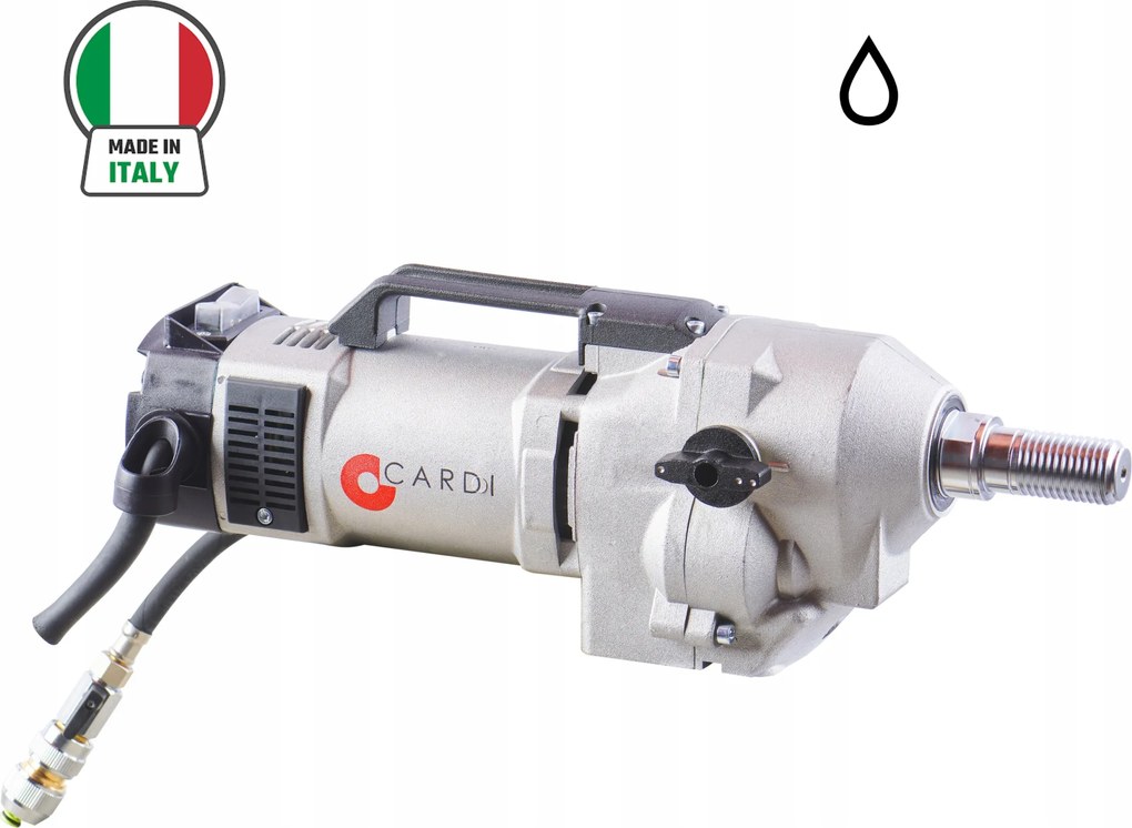 Vŕtačka na betón Diamantová dvojrýchlostná 52-302 mm 3420 W Cardi T4 300 Silná