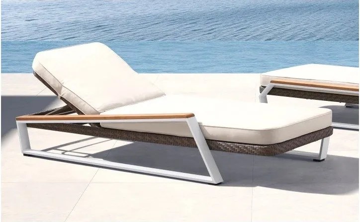 Záhradné ležadlo TEAKMAN