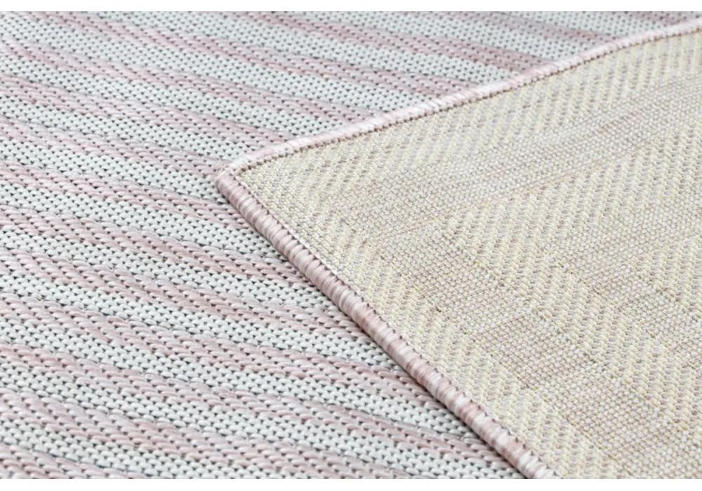 Kusový koberec Labyrint ružový 200x290cm