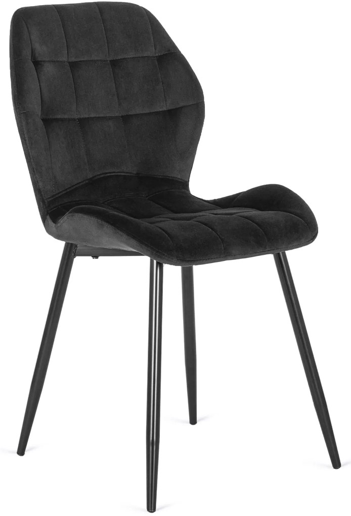 Lucky jedálenská stolička, čierna
