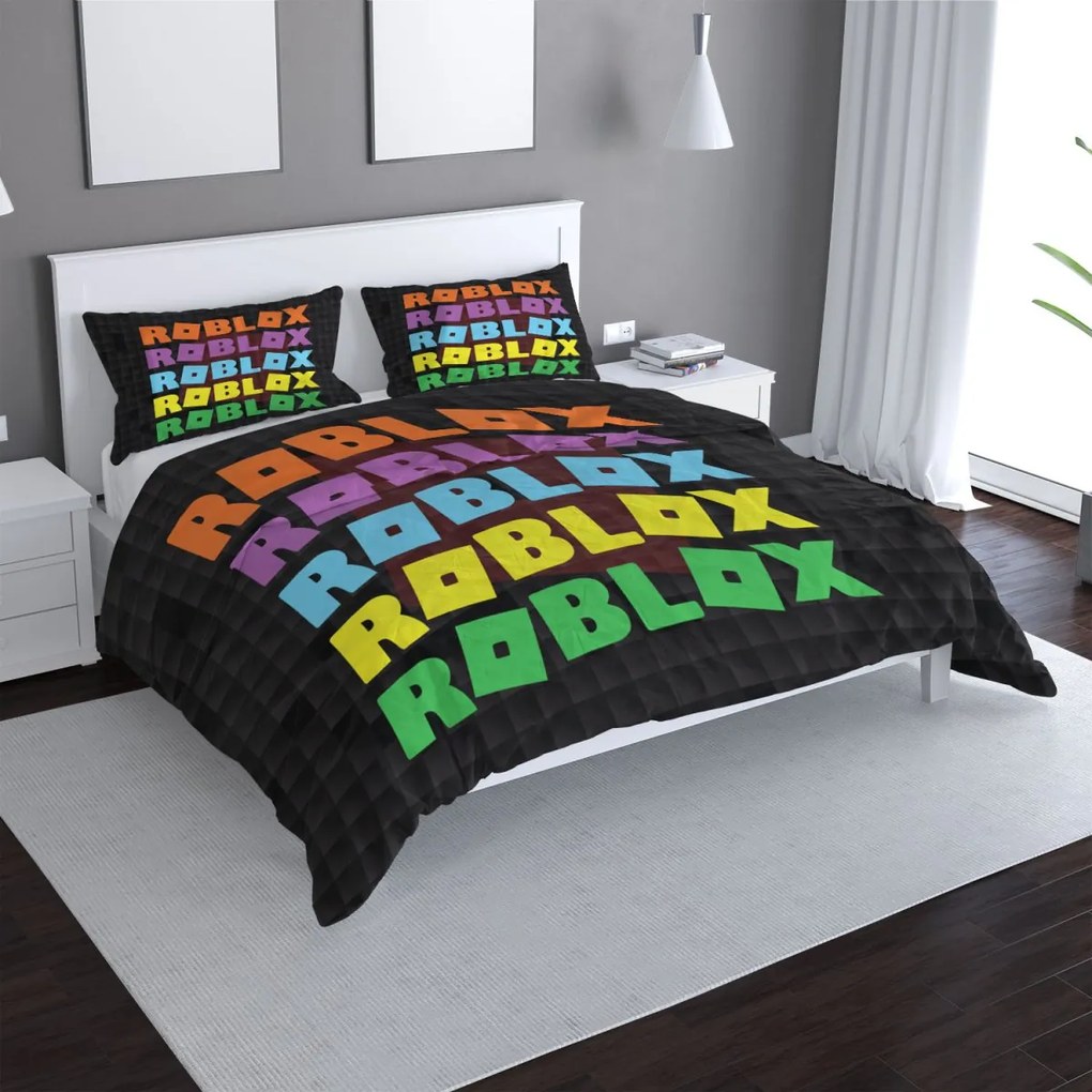 Sablio Obliečky ROBLOX Farebný text - 140x220 / 90x70