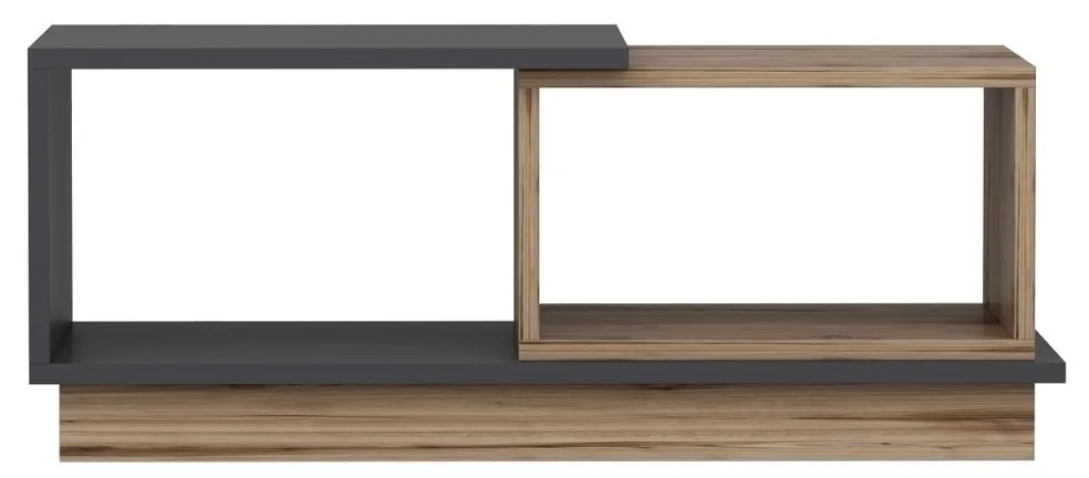 Konferenčný stolík Koncept antracit/dub prírodný