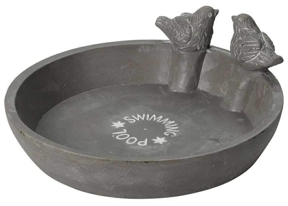 Vtáčie pítko SIMIL 23,5 cm šedé